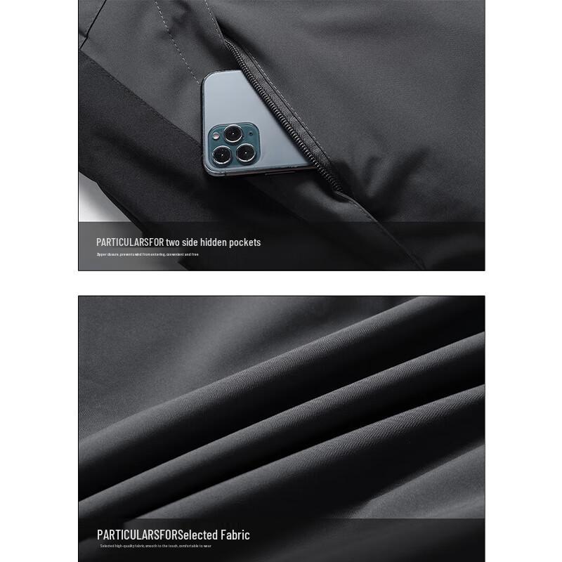 Jeep Men's 3-in-1 Outdoor Windproof Warm Jacket