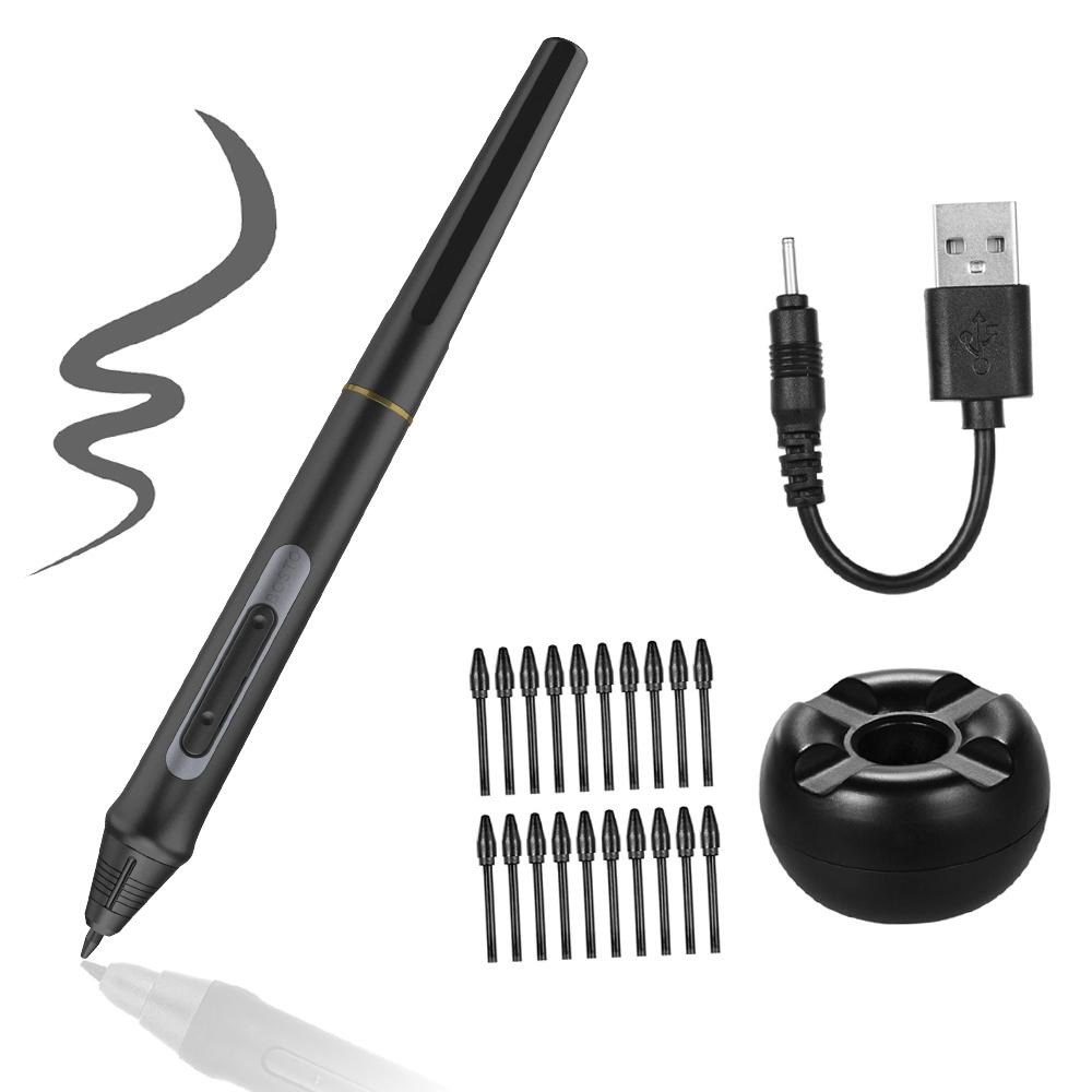 Bosto Rechargeable Pen Digital Pen 8192 Levels Pressure Stylus Pen For Bosto 13Hd16Hd16Hdk16Hdt22Ux