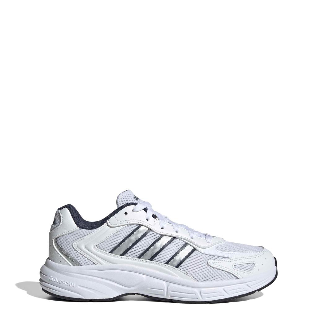 Adidas ECLYPTIX 2000 Unisex Grey Two Size cm Sneakers, Adult, NKT87, Three/Core White/Grey (JI4541), 27.0