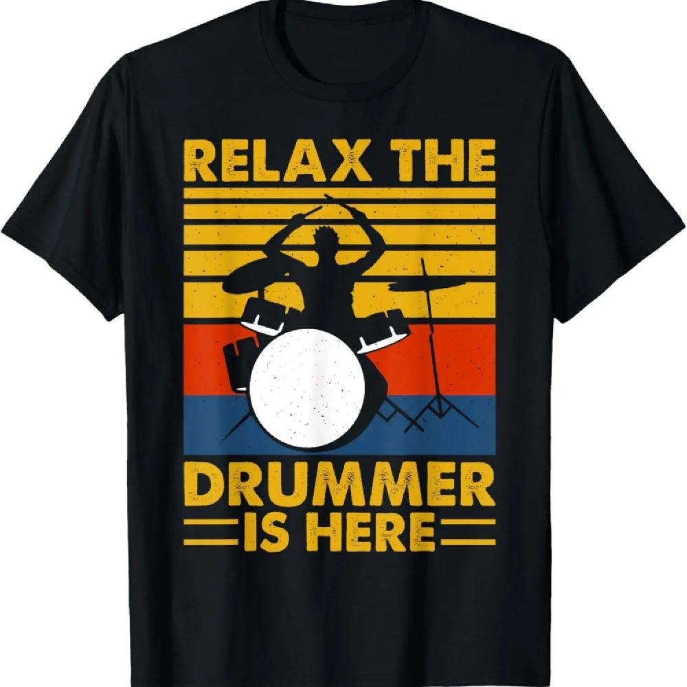 

Relax The Drummer Is Here T-Shirt XXXXXL чёрный