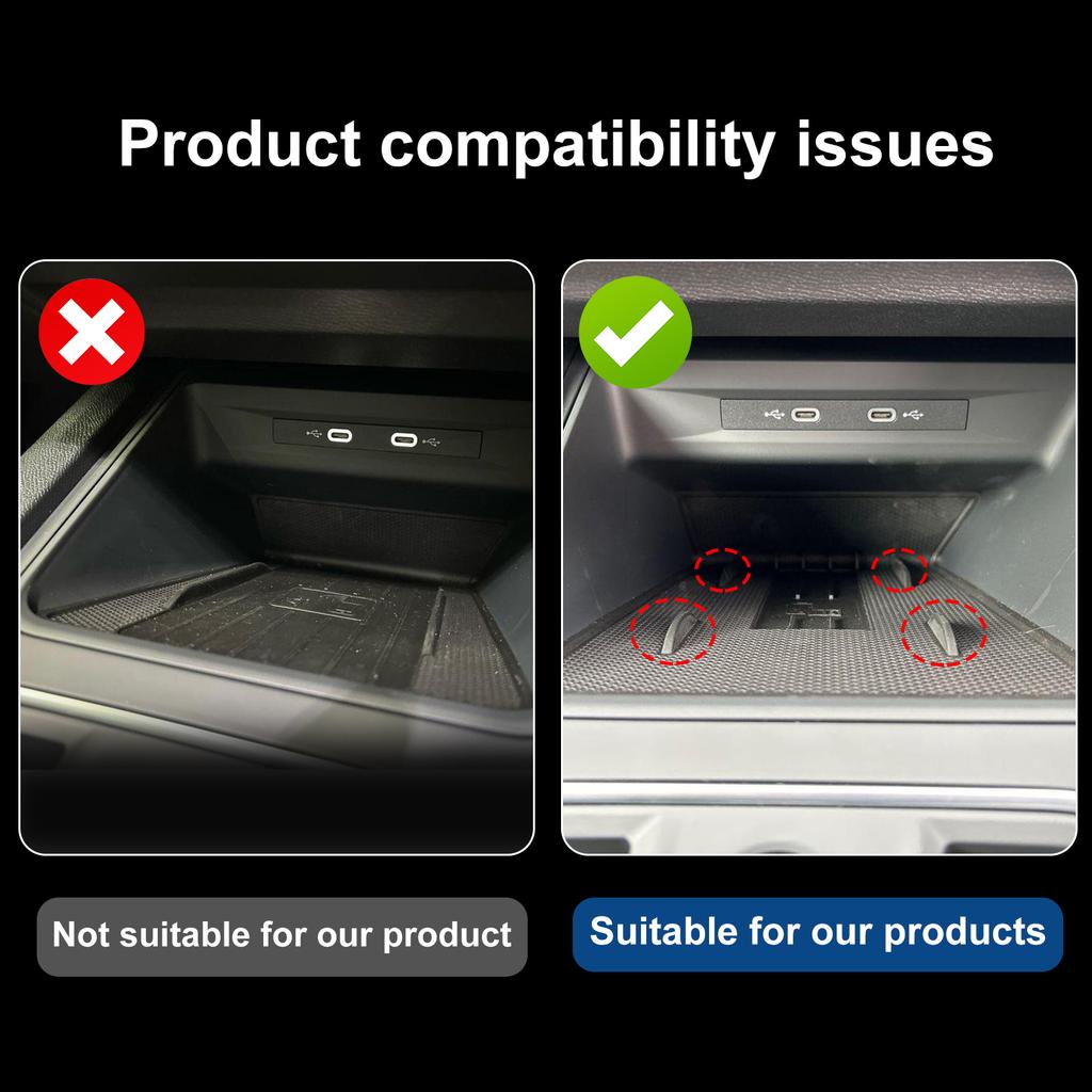 Car Silicone Wireless Charging For Seat LEON/Cupra Leon/Cupra Formentor 2025 2026 2027 Interior Non-slip Protect Pad Accessories