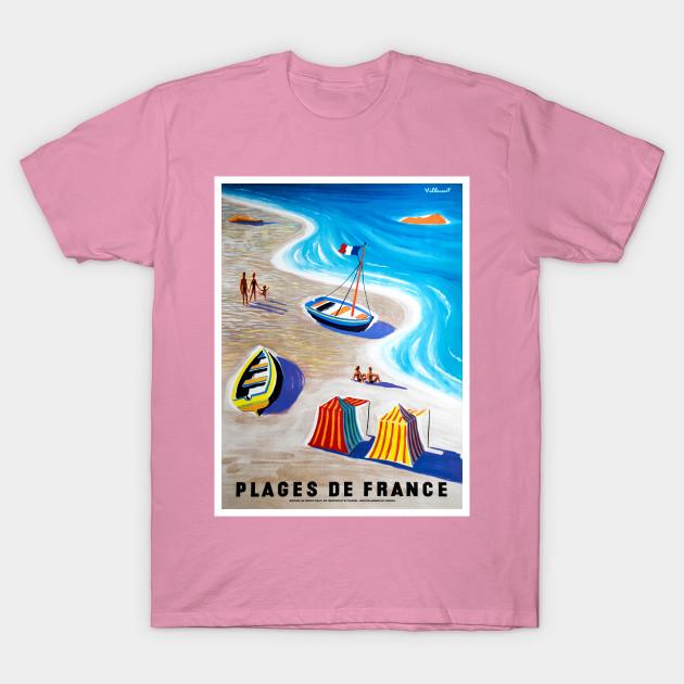 T Shirt Women Plages De France Harajuku Print Kawaii Tshirt Summer Short Sleeve Female T-Shirt Top Tee