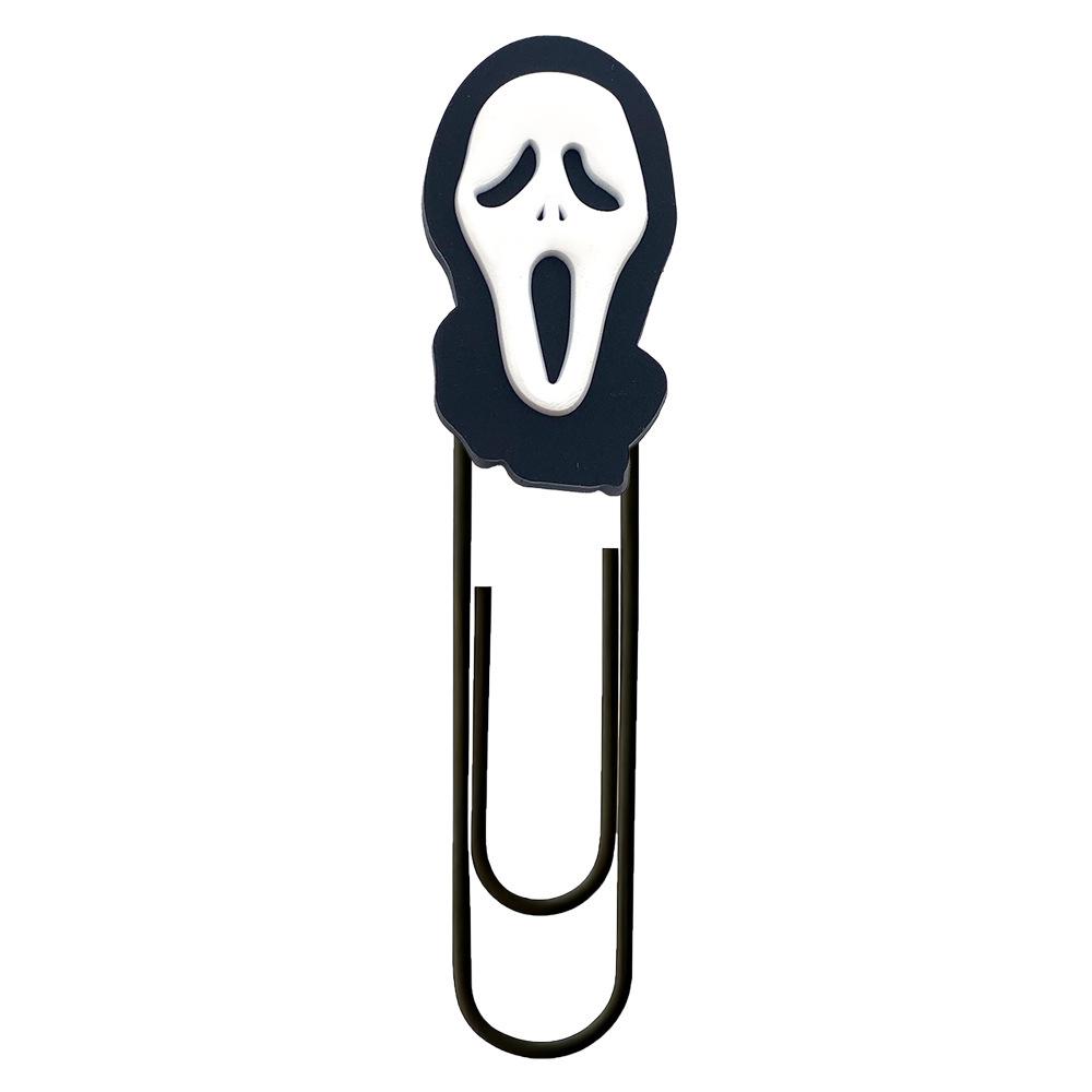 Creative Halloween Cartoon Bookmarks - Colorful Office Paperclips, DIY Accessory, Large Size