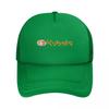 Kubota Orange Emblem Mesh Baseballkappen Snapback Mode Baseballmützen Atmungsaktiv Lässig Kappe Outdoor Für Unisex und Damen
