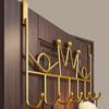 Hanger Entrance Door Hook Coat Rack Door Hook Free Multifunctional Wall Storage Bedroom Clothing Coat Hook