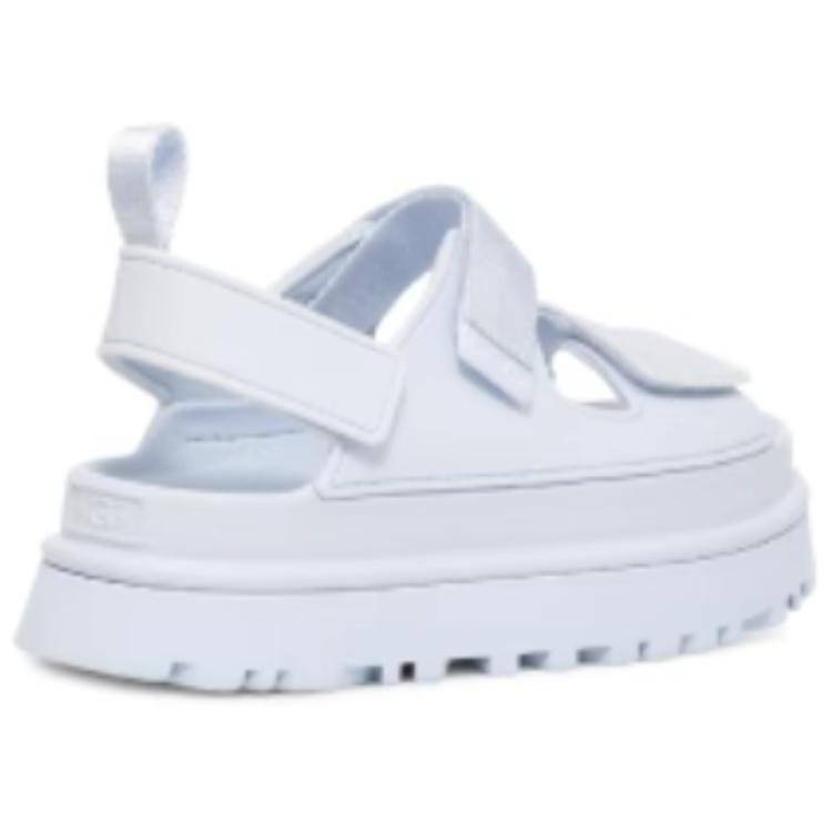 UGG Comfortable Versatile Platform Open-Toe Sandals Unisex Sandals Blue 1152685-CRRN