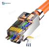 Hengdesheng Cat 7 Shielded RJ45 Pass-Through Connectors