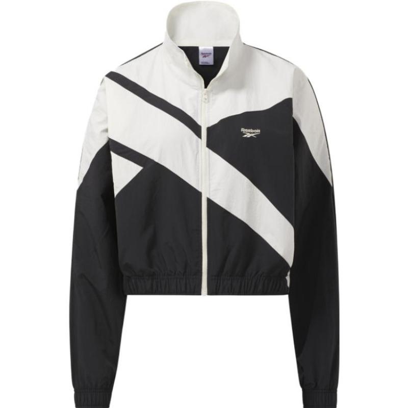 Reebok Women's Classics Franchise Track Top Black/White HH9752