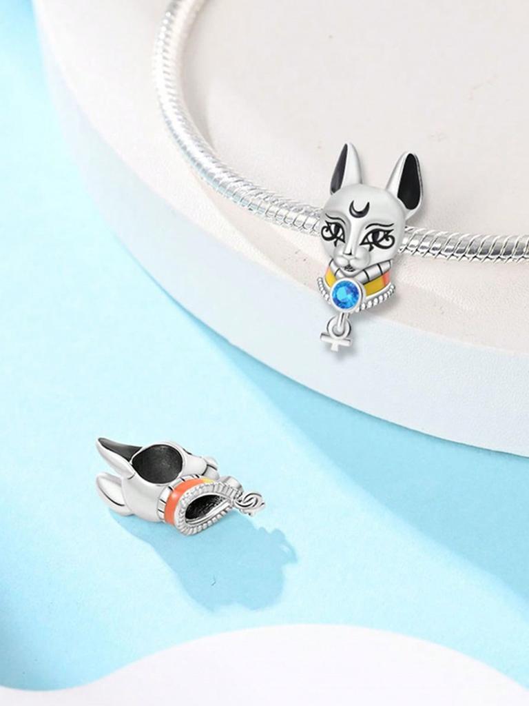 Cute Elephant Music Squirrel Beads Charm Copper Plated Fit Charms Copperoriginal Bracelet For Jewelry Making Diy Charm