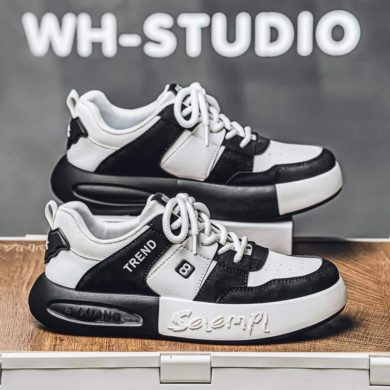 Menn Mote Fritid Lav Topp Skateboardsko Gutter Komfortable Sneakers Mannlige Studenter Trendende Myk Såle Klassisk Pustende Gym Sklisikker