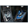 For Toyota Corolla 2014-2018 Blue Titanium Central Console Gear Shift Frame Trim