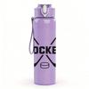 1PC Hockey Stick Cross 750ml Color Plastic Sports Water Bottle Leakproof Flip Straw Lid Suitable for Sports Office Home Use