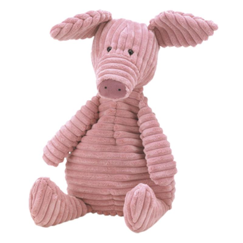 JELLYCAT Farm Animal Collection Stripes Pig Dolls Plush Doll 38cm Height In Sitting Posture