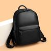 Premium Cowhide Leather Business Backpack: Unisex Design for Work, Travel, and Commuting