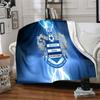Queens Rangers Fußball Flanelldecke, Weiches Polyester, Modernes Design, Ganzjahres für Camping, Reisen, Geschenke für Feiertage oder Geburtstage