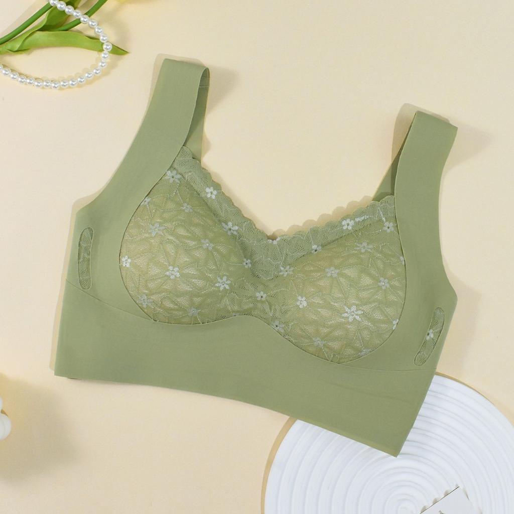 Women's Wire-Free Push-Up Bra for Back Enhancement and Sagging