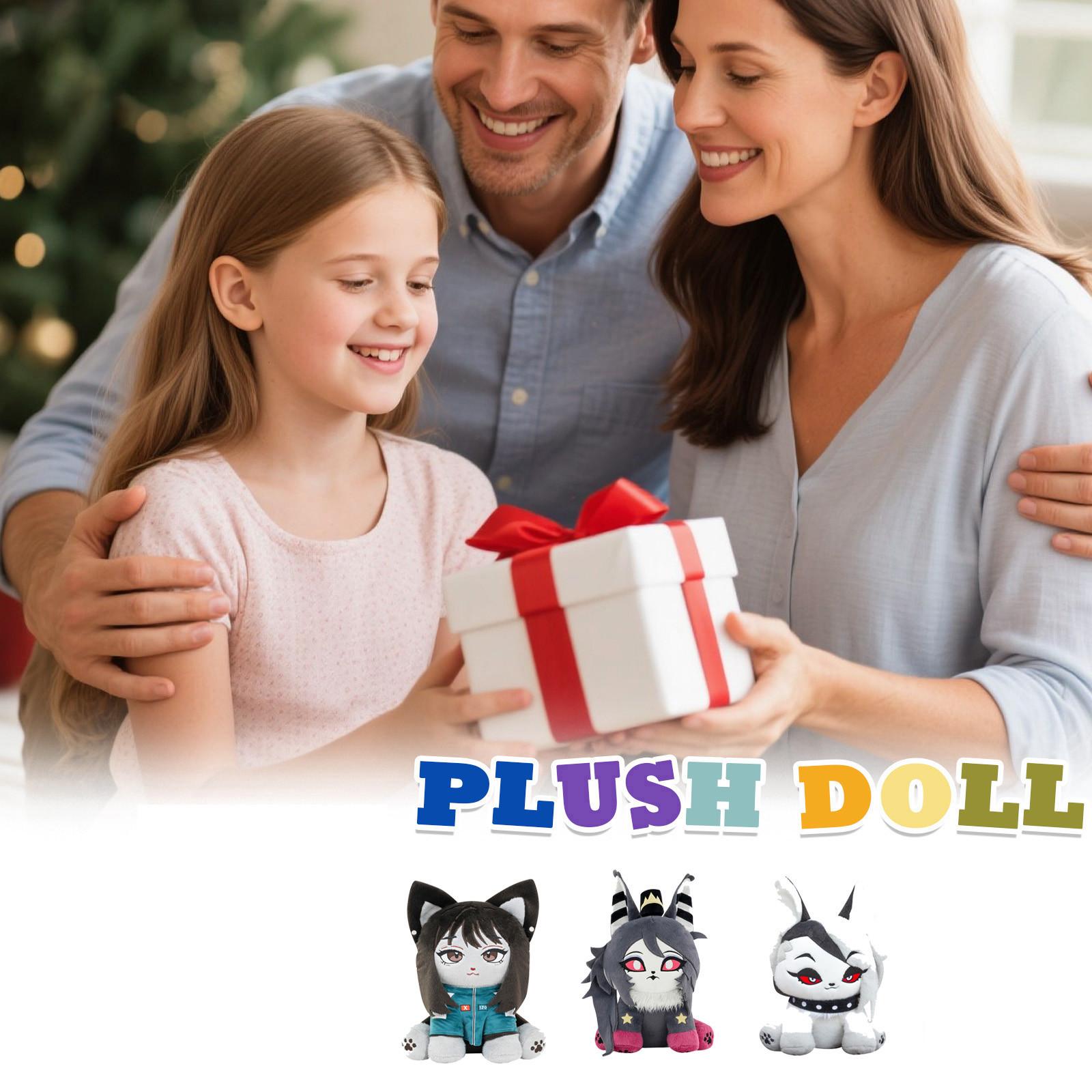 

Плюшевая кукла, Игрушка в подарок, Мультфильм, Детская тряпичная кукла, Детская подарочная подушка(Нет стандарта) One Size