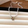 Elegant Minimalist Long Pearl Necklace - French Light Luxury High-End Women's Sweater Chain