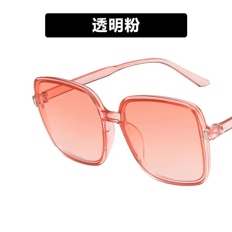 New Vintage Square Women's Sunglasses Luxury Designer Sun Glasses Classic Eyeglasses Lady UV400 Big Frame Mirror Lentes De Sol