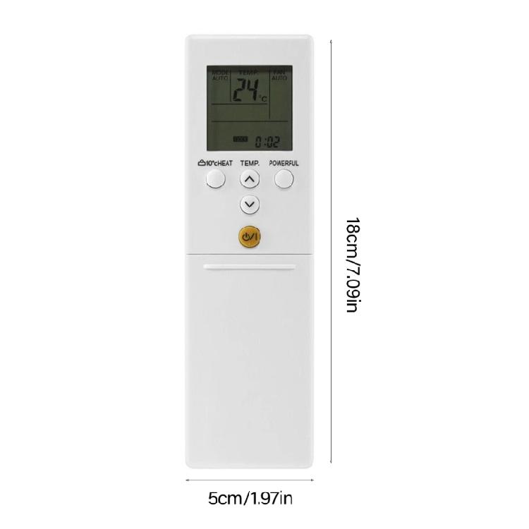 User Friendly Remote For ARREY1U ARREB2E ARREF1E AGHG09KVCA AGHG12KVCA Air Conditioners Effortlessly Home Office Use