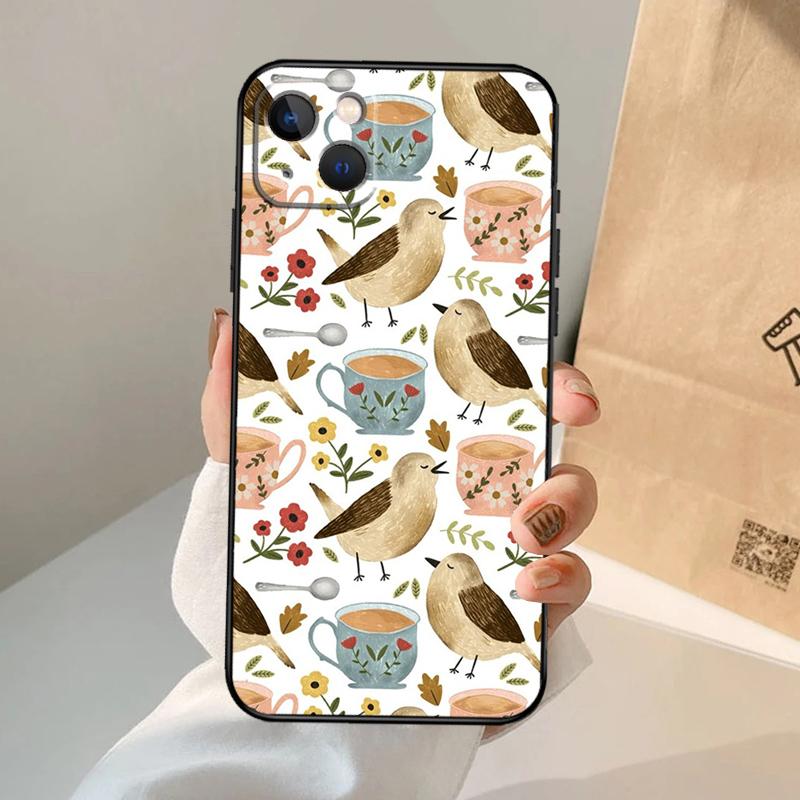 

Cozy Autumn Cottage Phone Case For iPhone 17 Air 16 15 14 11 12 13 Pro Max 12 13 mini 15 16 Plus 16e Cover Coque iPhone 13