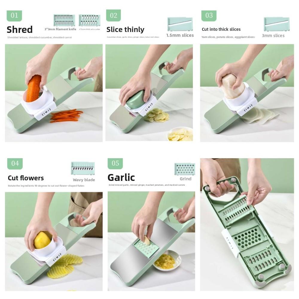 Vegetable Cutting Tool Kitchen Vegetable Slicer Julienne Shredder Veggie Grater  Fruit