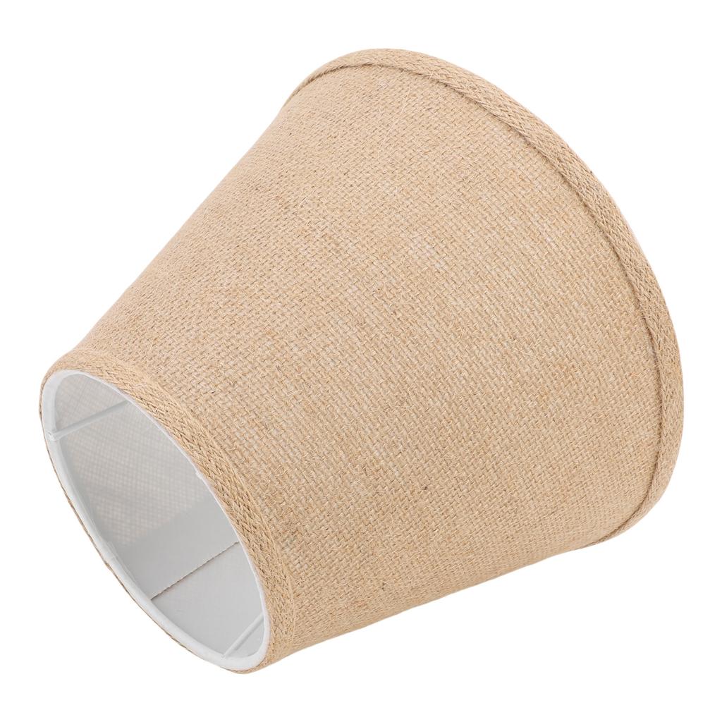 Table Lamp Fabric Lampshade Handcrafted Decorative E27 Lampshade for Home Hotel Bedroom Living Room