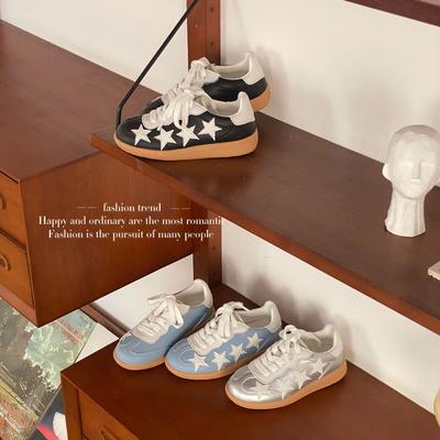 Children's Sports Shoes Autumn Children's Classic Board Shoes Star German Training Shoes Children's Casual Forrest Gump Shoes