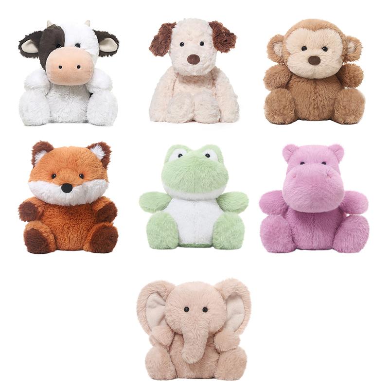 1 Piece Cute Elephant Pillow Cartoon Stuffed Animal Doll Kawaii Milk Cow Stuffed Animal Doll Toy Kids Appease Toys Birthday Gift