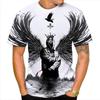 Sommer Mode Trend Hip-Hop 3D bedrucktes T-Shirt, personalisiertes cooles und bequemes kurzärmeliges Oberteil