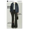Women S High Waist Flared Dress Pants Slim Fit Casual Trousers