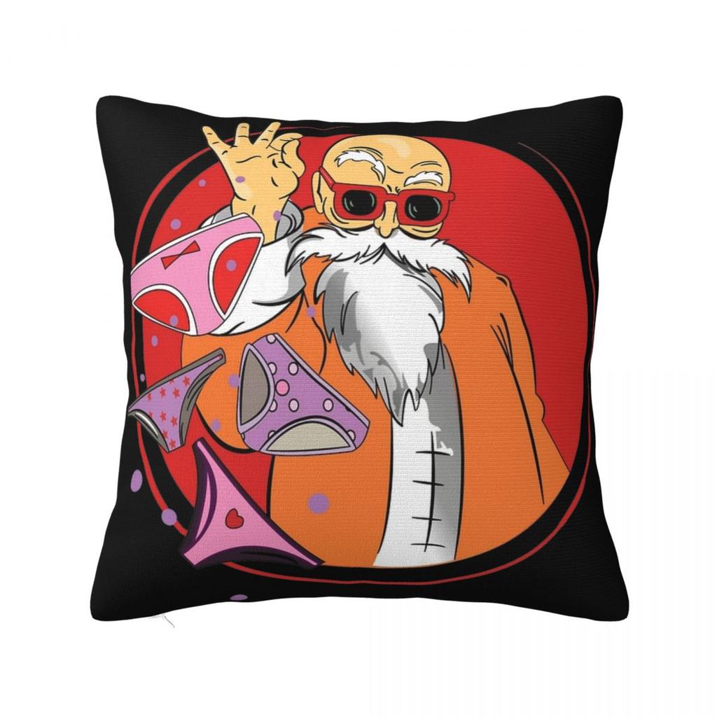 Master Roshi Dragon Ball DragonBall Federe Cuscino Merch Copricuscino Morbido Copricuscini Decorazione Auto Quadrato Diverse Dimensioni