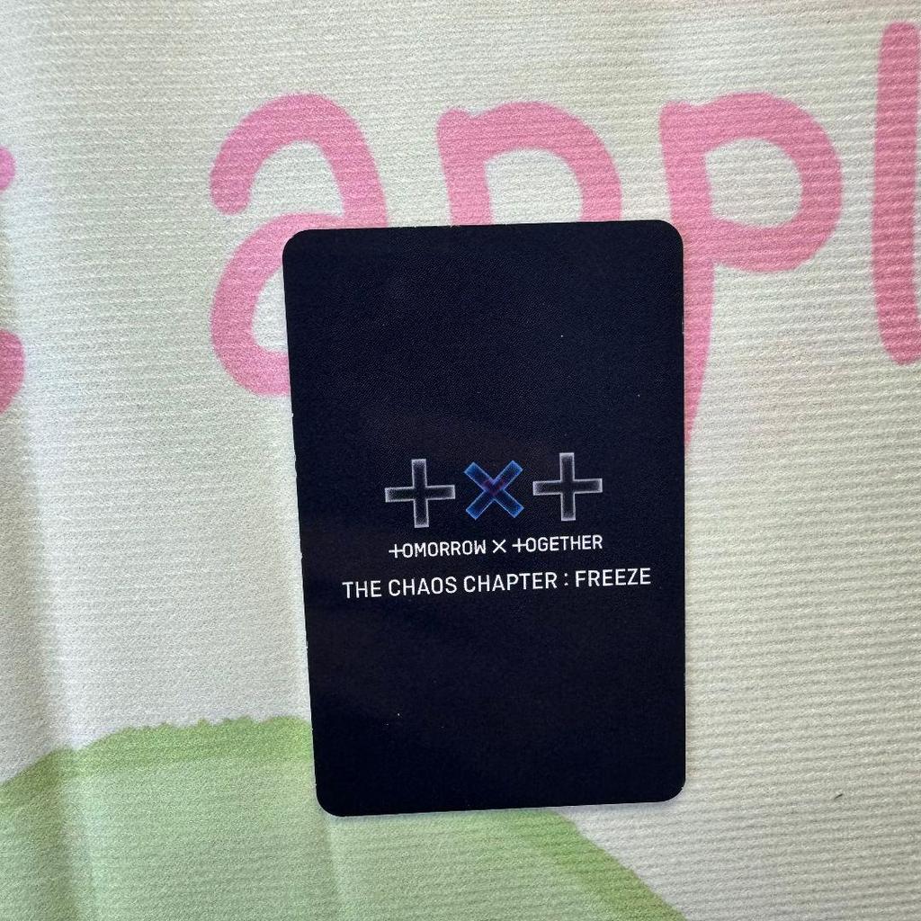 [USED] TXT FREEZE The Chaos Chapter: Yeonjun Trading Card