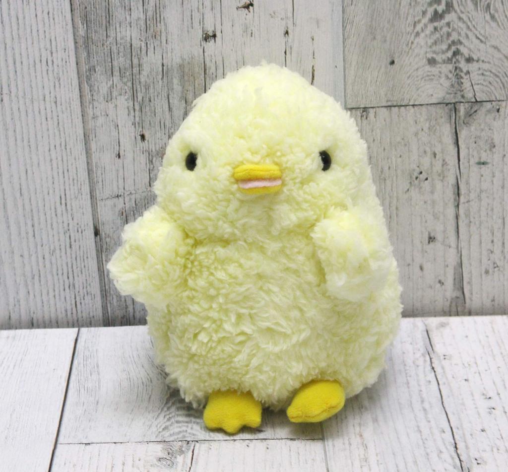 Shinada Babynature Chick Yellow (S) 10 x 10 x 12 cm Plush Animal Toy BBNI-0068Y