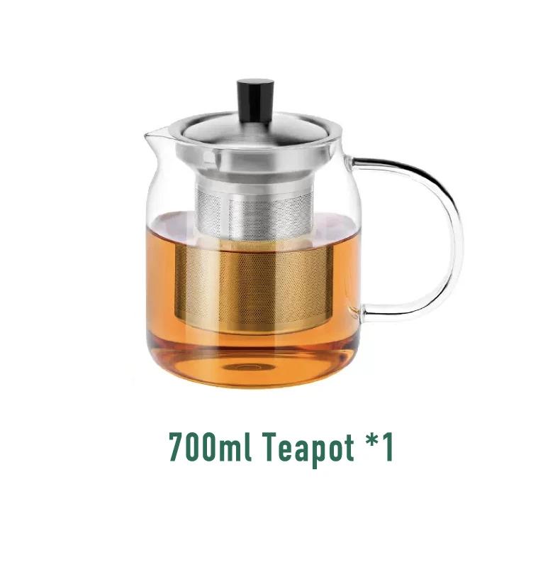 SAMADOYO Heat-resistant Glass Teapot Filter Household Large-capacity Tea Maker