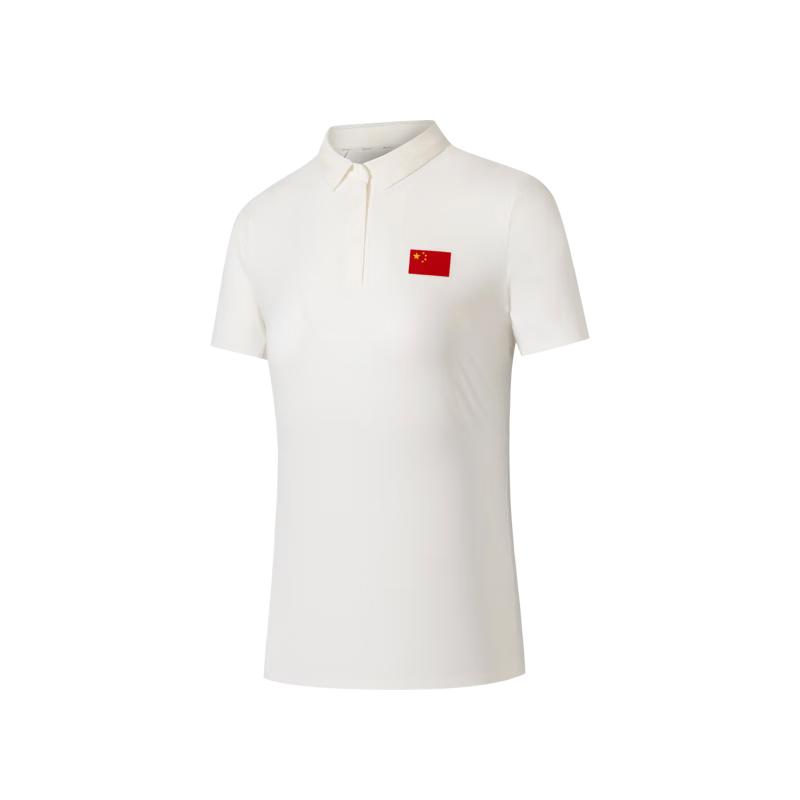 Anta Women's Glory Flag Edition Ice Skin Sun Protection Polo T-Shirt