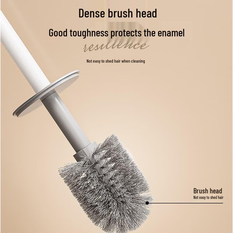 Anti-Splash Toilet Brush with Base