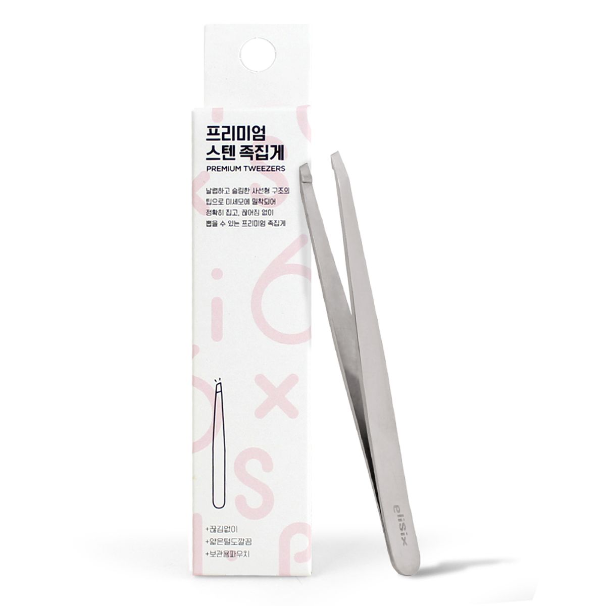 Premium stainless steel tweezers