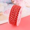 Sigu Sanhua Tibetan-Style Star & Moon Bodhi Cotton Thread - Non-Elastic, Wear-Resistant DIY Weaving Rope