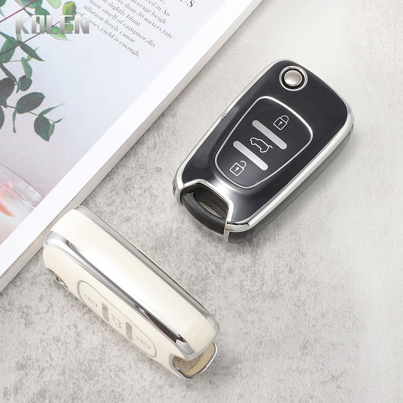 Tpu Car Key Case Cover For Kia Sportage Rio 3 Soul Optima Ceed Pro K5 K2 Pride For Hyundai I20 I30 Ix20 Ix25 Ix35 Elantra Accent