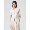 8Seconds Lace-Up Short Sleeve Shirt White (324865Ly41)