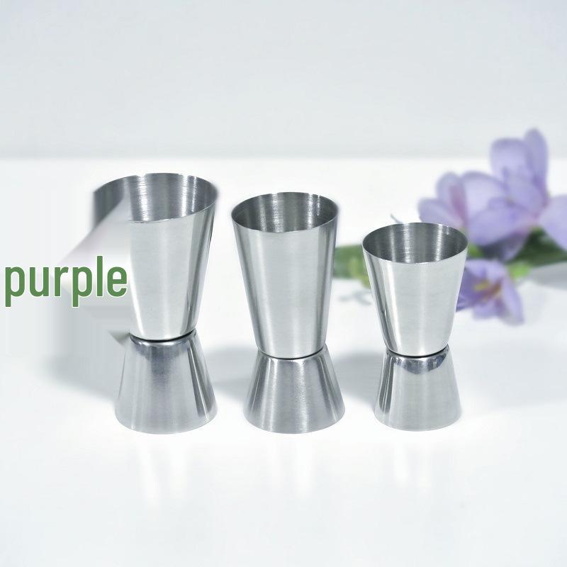 Двусторонний мерный стакан из нержавеющей стали 15-30ml