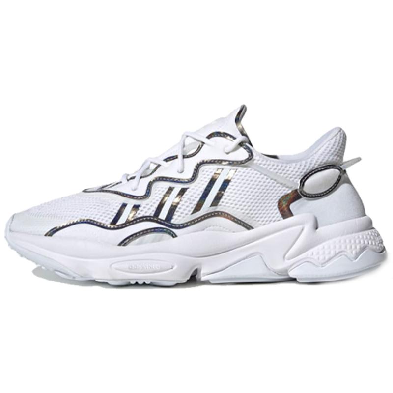 Adidas Ozweego White Iridescent Sneakers FV9654