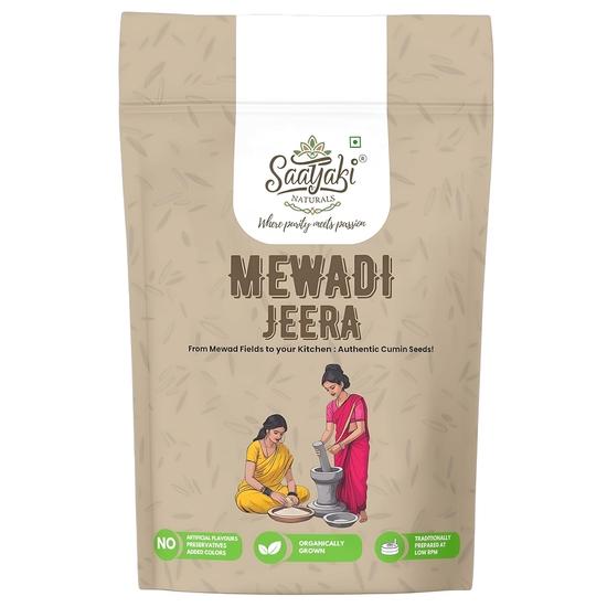 

Saatyaki Naturals Organic Cumin Seeds -800gm | Pure & Natural Sabut Jeera/Jeerige/Zeera | Indian Whole Spice Essential for Cooking and Seasoning 800GM