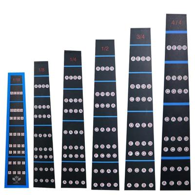 1Pcs Fingerboard Stickers for Violin Pitch Position Stickers Glue-free Finger Stickers Practice Trainer Scale Accessories