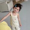 Class A Lyocell Girls' Little Fish Summer Pajamas – Soft, Breathable, Lightweight Camisole Homewear