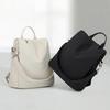 Solid Color Backpack Women's Large Capacity Sports Travel Backpack Multifunctional Shoulder Bag