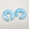 Round C Shape Ear Cuff Resin No Piercing Earrings Simple Design Ear Clip Earrings  Daily Wear