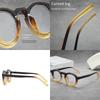  Classic Retro Glasses Frame Men Women Ultralight Round Small Frame Anti Blue Light Transparent Lens Eyeglasses
