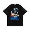 Unisex Oversized Cotton T-Shirt With Creative Graphic Print Streetwear Casual Tee Men Women